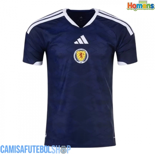 Camisa de time de futebol Escócia Replicas 1º Equipamento Mundo 2026 Manga Curta